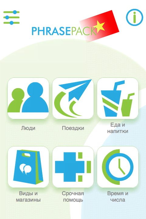 Learn Vietnamese Phrasebook screenshot 1