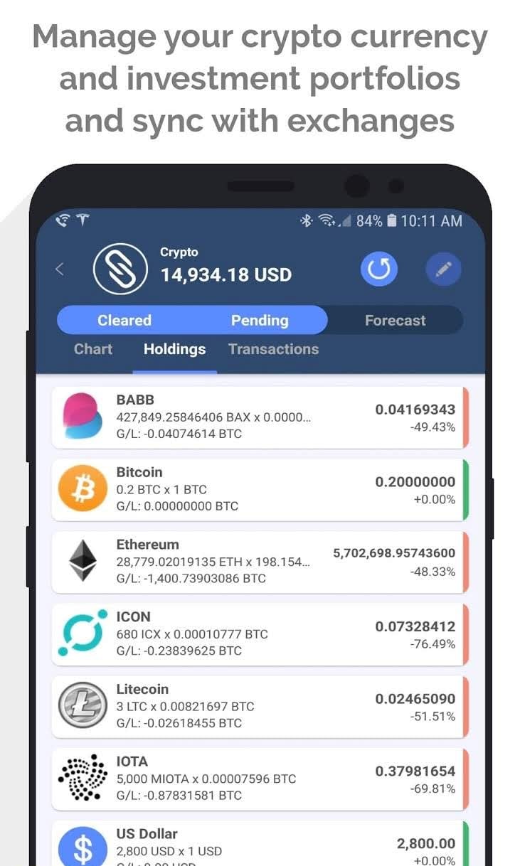 MoneyWiz 3 - Fiat & Crypto preview image 2