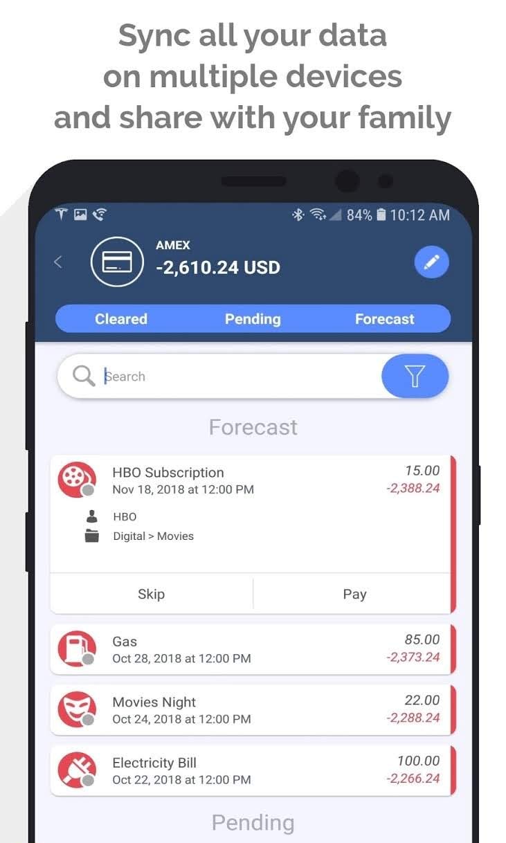 MoneyWiz 3 - Fiat & Crypto preview image 3