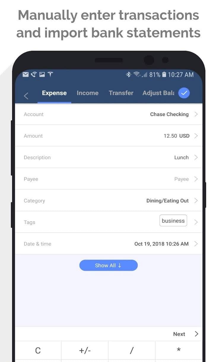 MoneyWiz 3 - Fiat & Crypto preview image 4