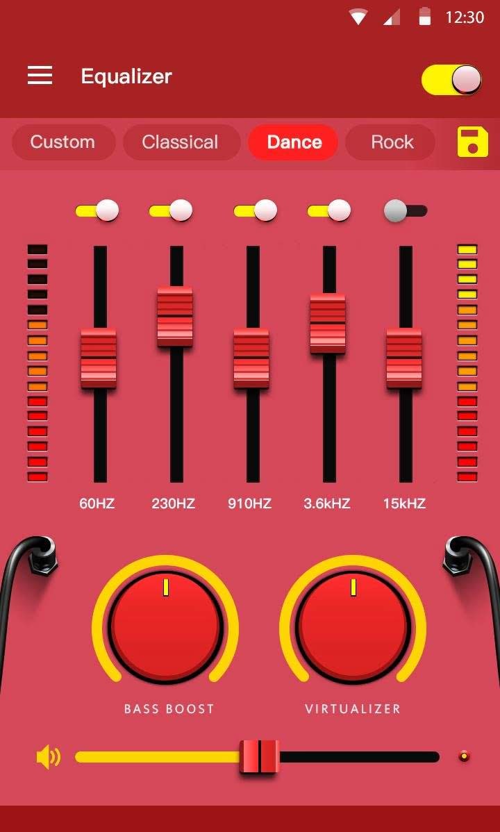 Equalizer app screenshot 3