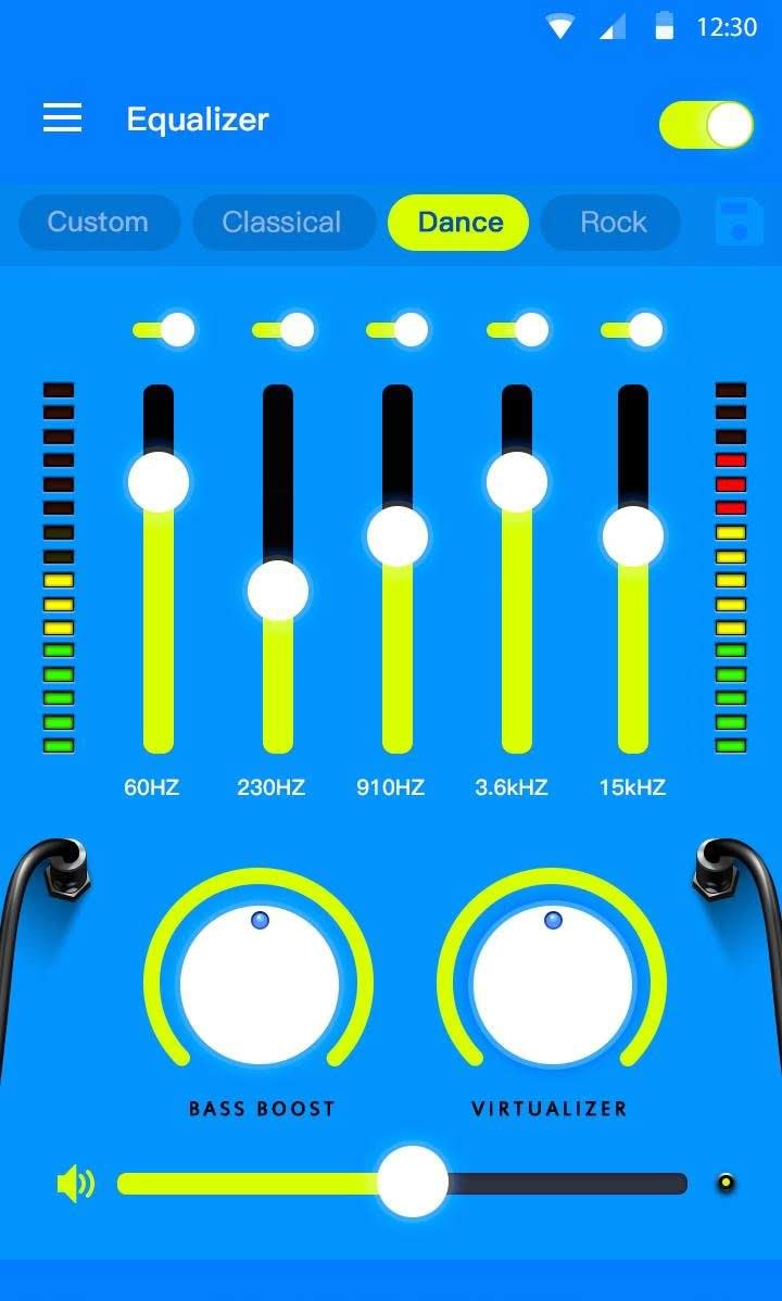 Equalizer app screenshot 1