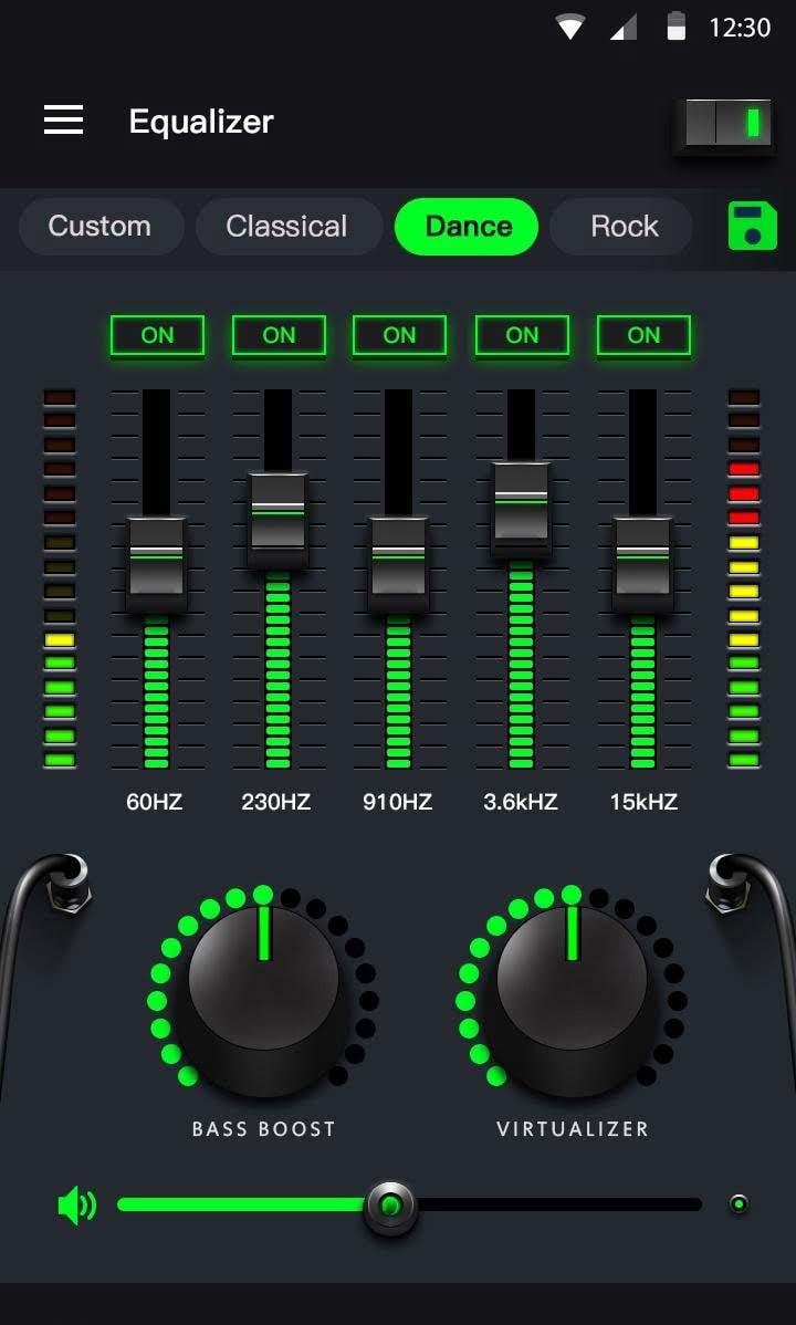 Equalizer app screenshot 4