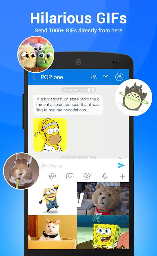 TextU Pro - Private SMS Messenger preview 4
