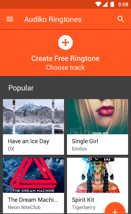 Audiko Ringtones screenshot 1
