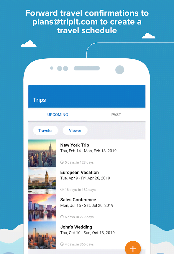 TripIt: Travel Planner screenshot 1
