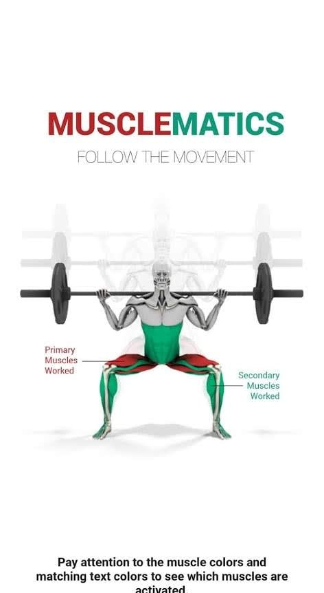 MuscleMatics screenshot 1