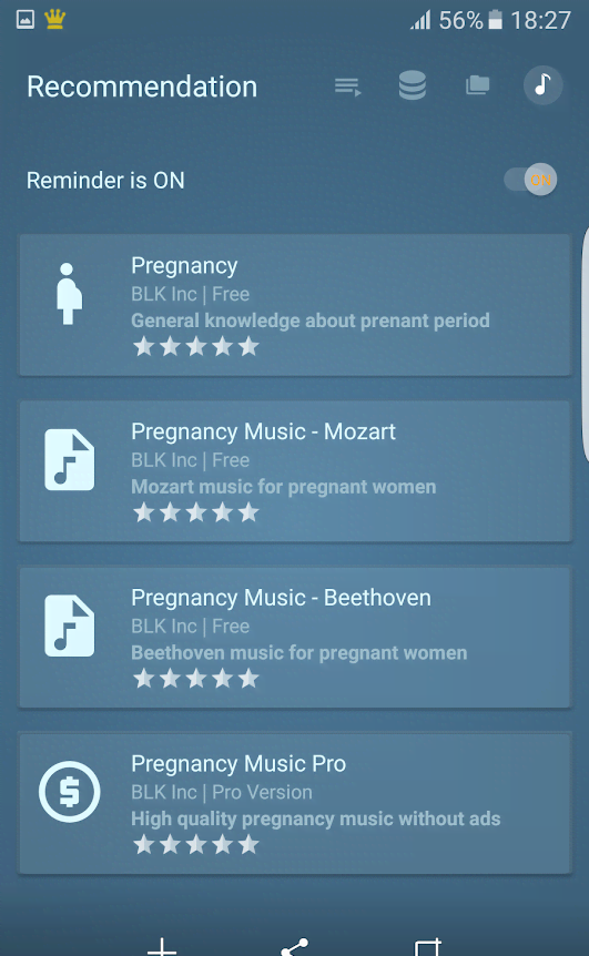 Pregnancy Music Pro (No Ads) screenshot 4