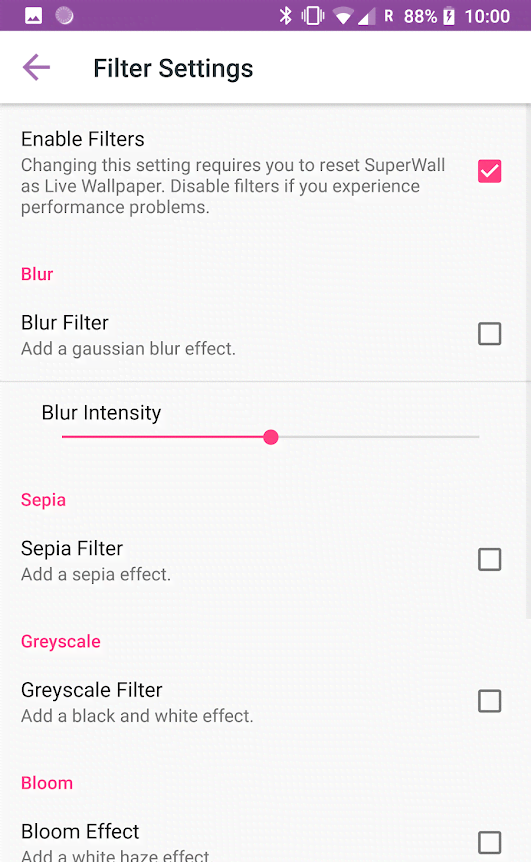 SuperWall Video Live Wallpaper screenshot 4