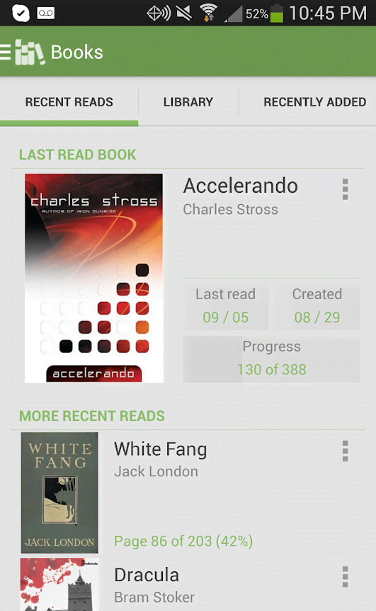 Aldiko Book Reader Premium screenshot 1