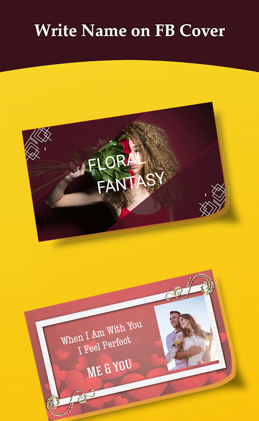 Cover Photo Maker, Name Art, Quotes Creator screenshot 3