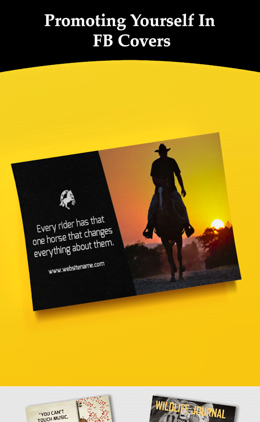 Cover Photo Maker, Name Art, Quotes Creator screenshot 1