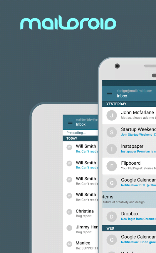 MailDroid Pro - Email Application screenshot 1