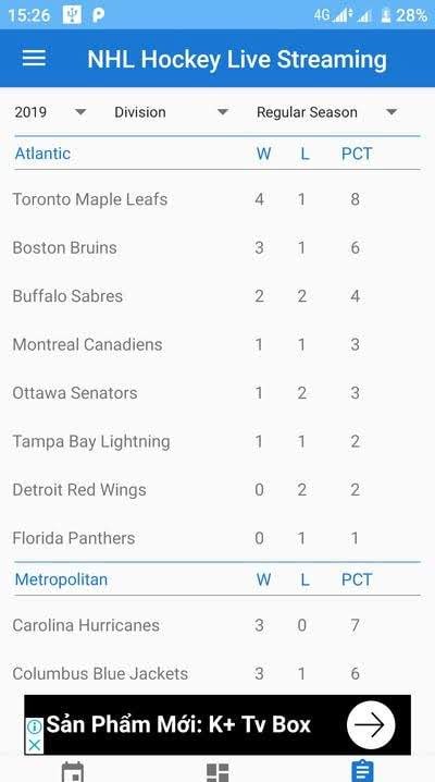 NHL Hockey 2018 Live Streaming screenshot 3