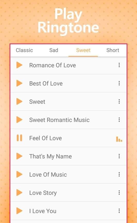 Romantic Ringtones screenshot 3