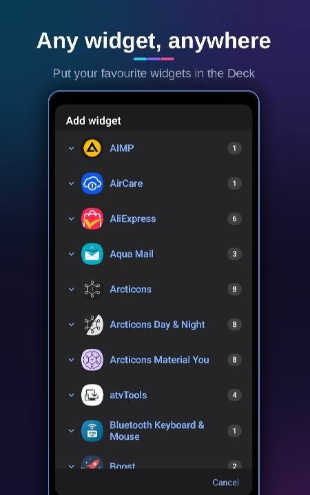 Omnideck screenshot 2