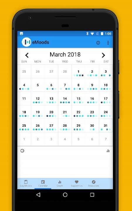 eMoods Bipolar Mood Tracker screenshot 2