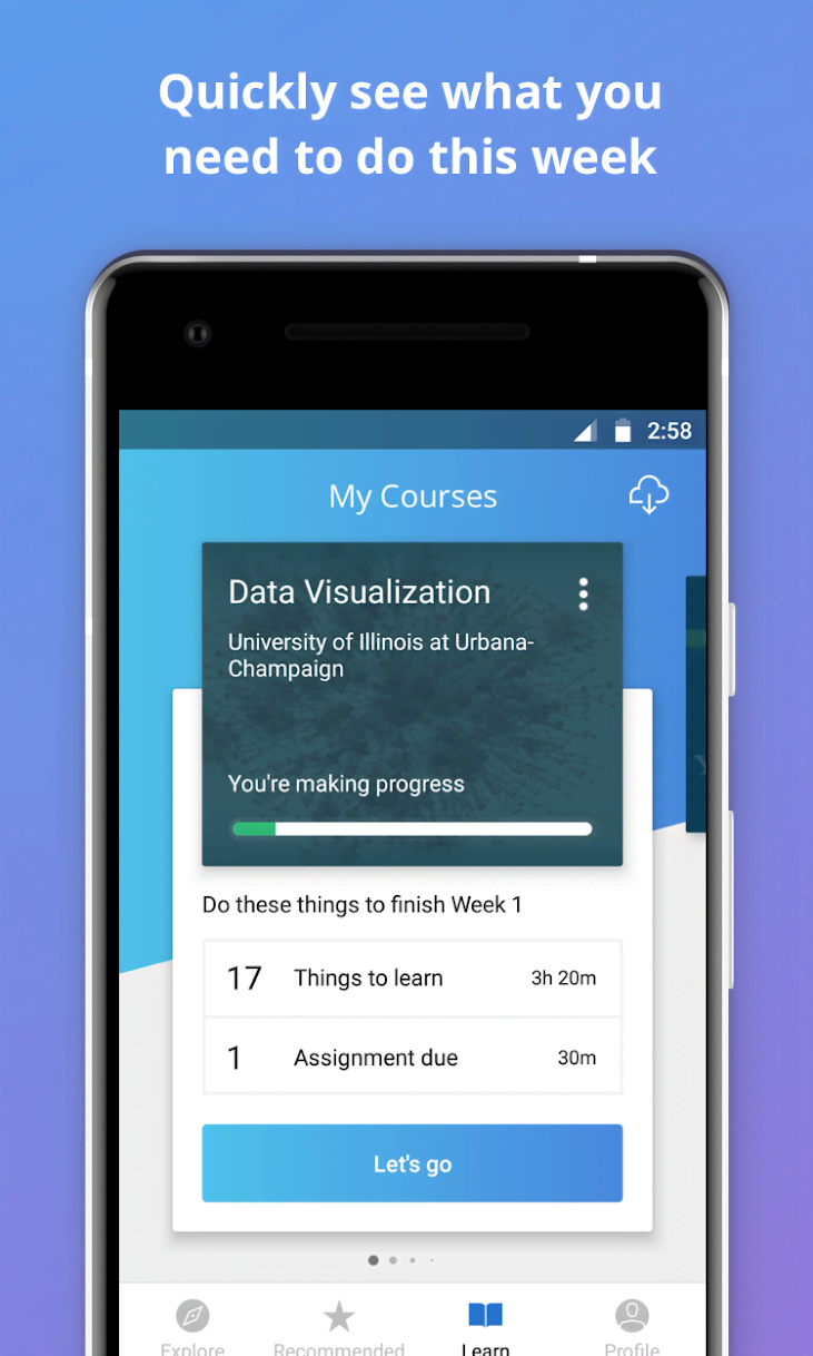 Coursera screenshot 1