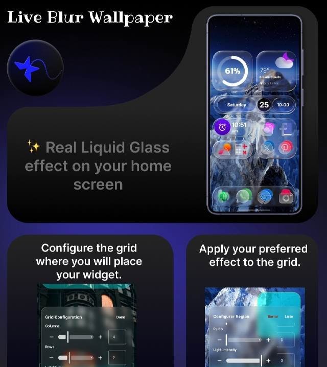 Live Blur Wallpaper screenshot 2
