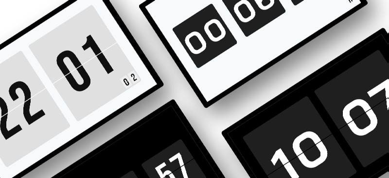 Zen Flip Clock screenshot 1