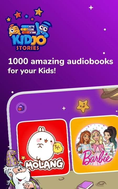 Kidjo Stories: Kids Audiobooks screenshot 1
