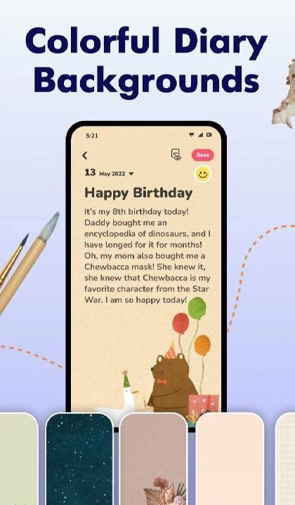 Diary with Lock screenshot 4