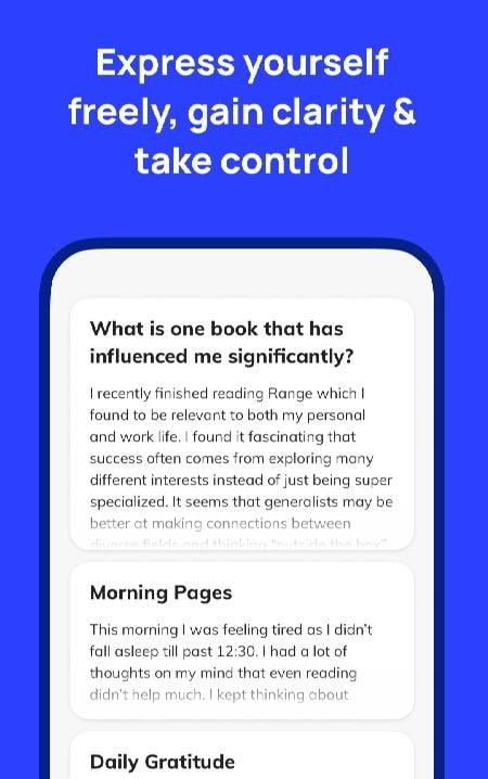 Clearful Journal & Daily Diary - Screenshot 1