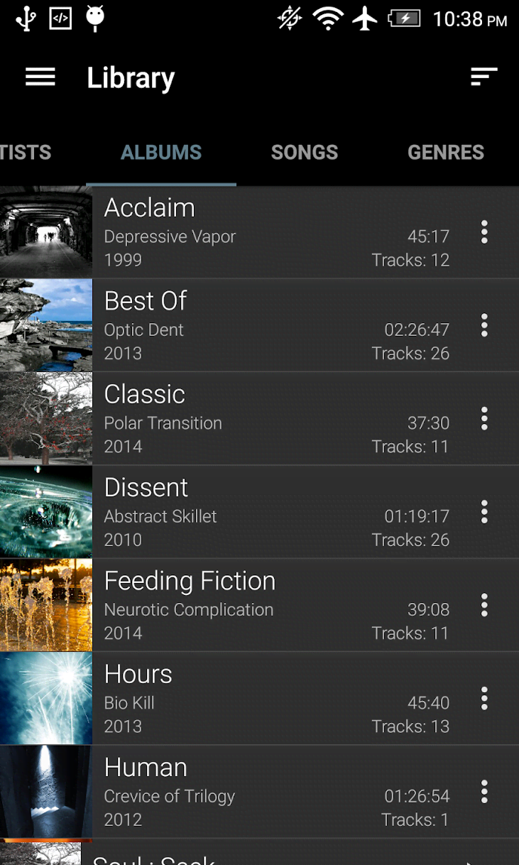 GoneMAD Music Player screenshot 3