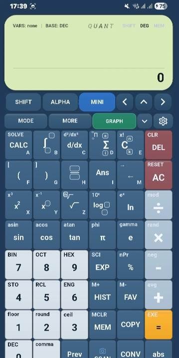 QuantPro Scientific Calculator screenshot 4