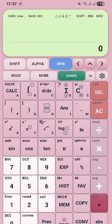 QuantPro Scientific Calculator screenshot 3