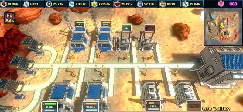 Idle Space Mining screenshot 1