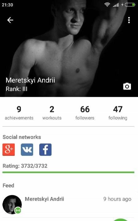 StayFit workout trainer screenshot 3