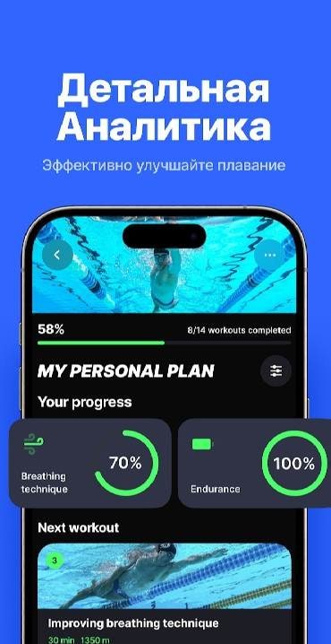 SwimUp - Swimming Training screenshot 4