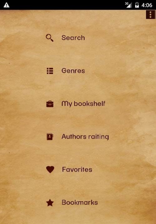 Bookshop app screenshot 1