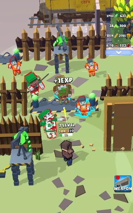 Build and Survive: zombie game screenshot 2