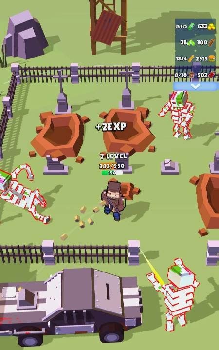 Build and Survive: zombie game screenshot 1