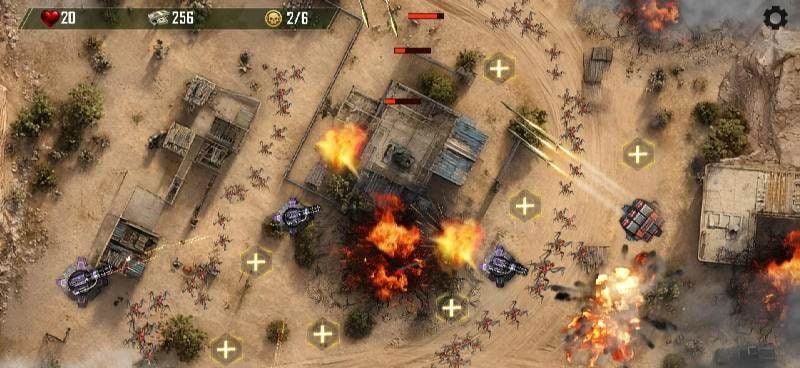 Epic Turret: Tower Defense gameplay screenshot 2