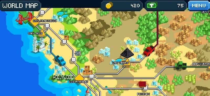 Pocket Trucks: Route Evolution screenshot 2