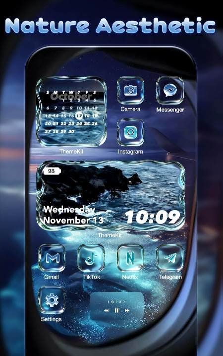 WidgetKit-OS18 Themes & Icons screenshot 2
