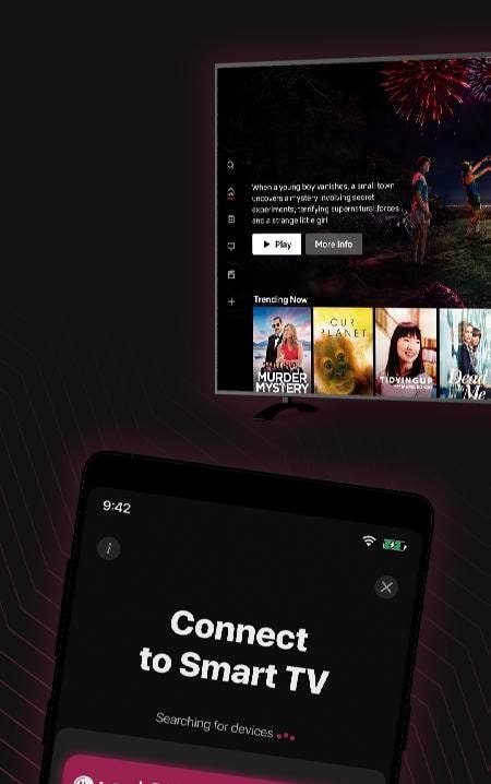 Second screenshot of the LG TV Remote app
