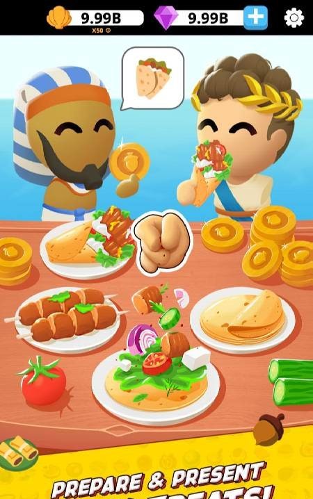 Idle Eras Bar: Food Tycoon screenshot 3