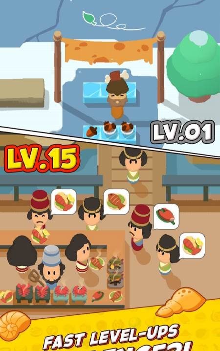 Idle Eras Bar: Food Tycoon screenshot 2