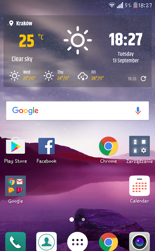 Simple Weather & Clock Widget Screenshot 3