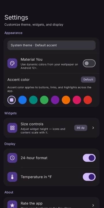 Bilyx Widgets Pro screenshot 4