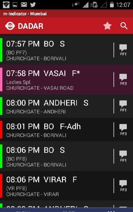 m-Indicator: Mumbai Local screenshot 4