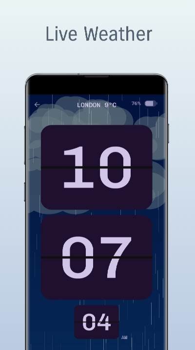 Flip Clock+: Alarm & Desk screenshot 2