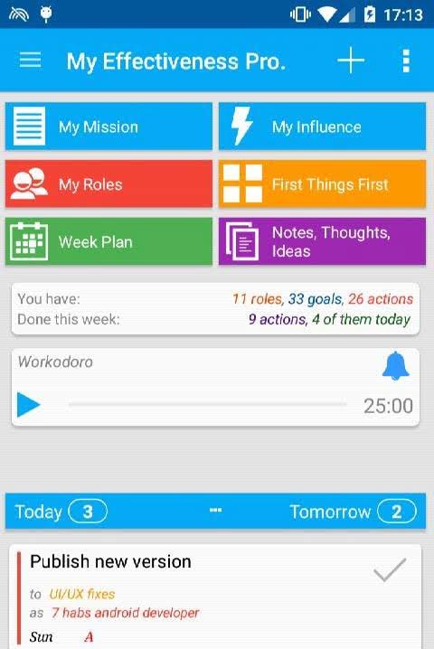 MyEffectiveness screenshot 1