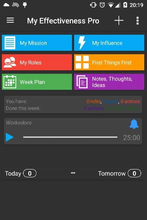 MyEffectiveness screenshot 2