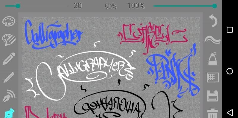 Calligrapher app screenshot 1