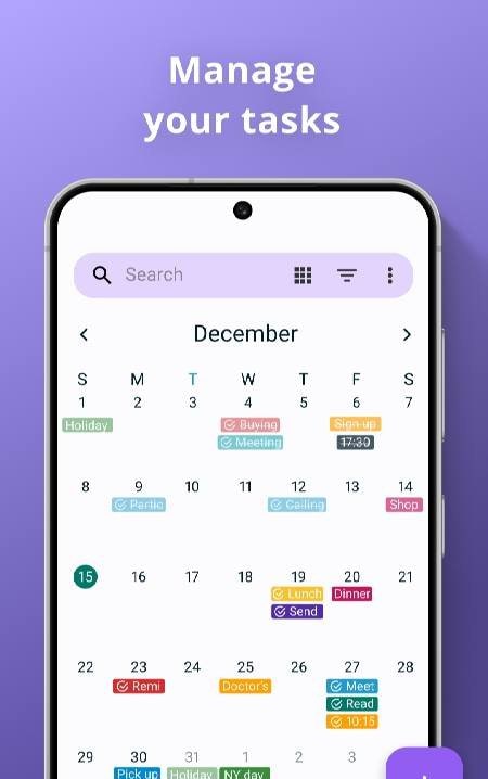 Simple Calendar Planner 2026 app preview 3